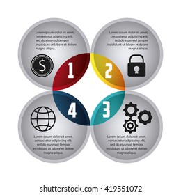 Infographic design. Data concept. Colorful illustration