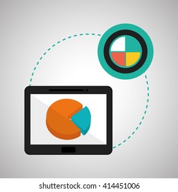 Infographic design. data icon.  business concept. , vector illustration