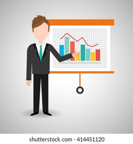 Infographic design. data icon.  business concept. , vector illustration