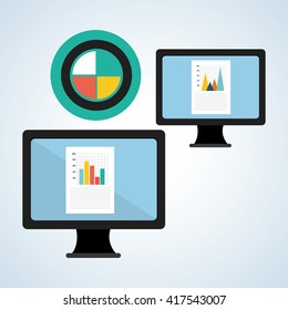 Infographic design. data icon.  business concept. , vector illustration
