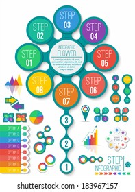 infographic design element