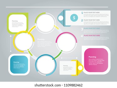 Infographic design element - SEO web icon