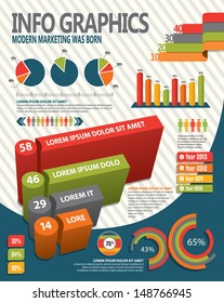 Infographic design elements