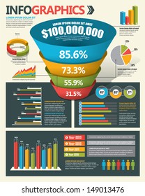 Infographic design elements