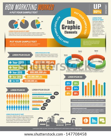 Infographic design elements