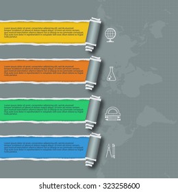 Infographic design elements - learning and education