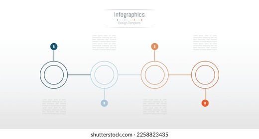 Elementos de diseño infográfico para los datos de su negocio. Ilustración vectorial.