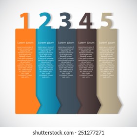 Infographic Design Elements for Your Business Vector Illustration. 