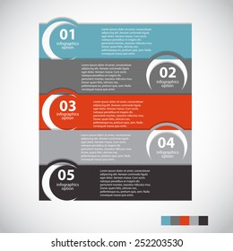 Infographic Design Elements for Your Business Vector Illustration. 
