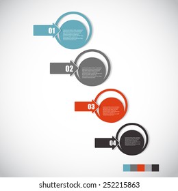 Infographic Design Elements for Your Business Vector Illustration. 