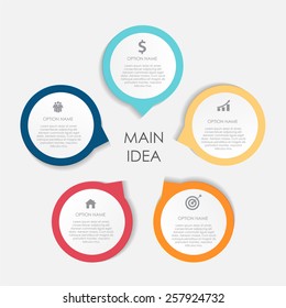 Infographic Design Elements for Your Business Vector Illustration.