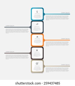 Infographic Design Elements for Your Business Vector Illustration.