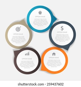 Infographic Design Elements for Your Business Vector Illustration.