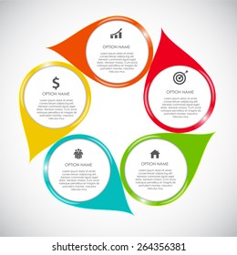 Infographic Design Elements for Your Business Vector Illustration.