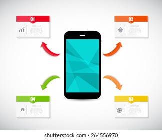 Infographic Design Elements for Your Business Vector Illustration.