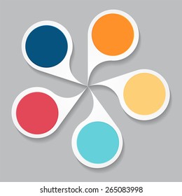 Infographic Design Elements for Your Business Vector Illustration. 