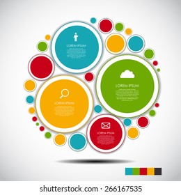 Infographic Design Elements for Your Business Vector Illustration. 