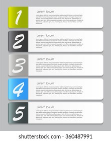 Infographic Design Elements for Your Business Vector Illustration. 