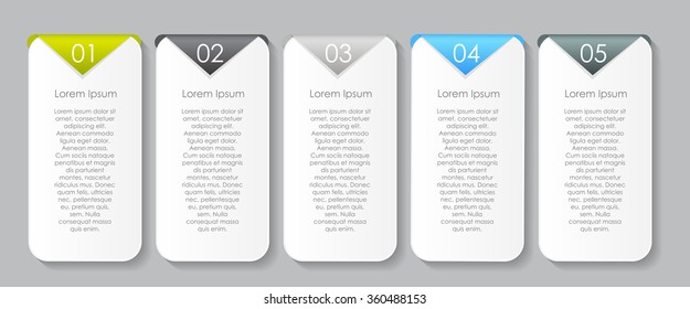 Infographic Design Elements for Your Business Vector Illustration. 