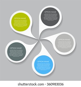 Infographic Design Elements for Your Business Vector Illustration. 