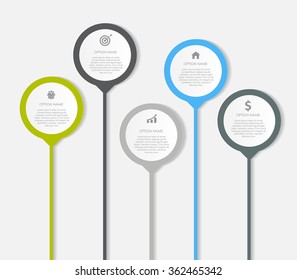 Infographic Design Elements for Your Business Vector Illustration.