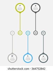 Infographic Design Elements for Your Business Vector Illustration.