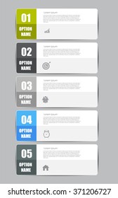 Infographic Design Elements for Your Business Vector Illustration.