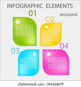 Infographic Design Elements for Your Business Vector Illustration.
