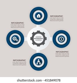Infographic Design Elements for Your Business Vector Illustration.