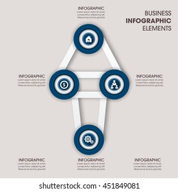 Infographic Design Elements for Your Business Vector Illustration.