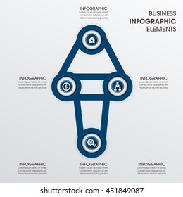 Infographic Design Elements for Your Business Vector Illustration.