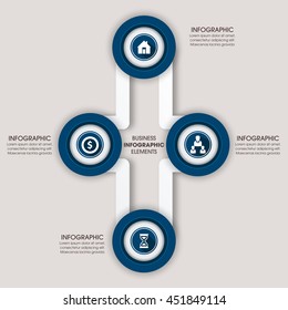 Infographic Design Elements for Your Business Vector Illustration.