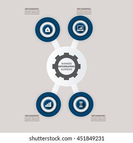 Infographic Design Elements for Your Business Vector Illustration.