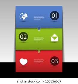 Infographic Design | Flyer or Cover Vector Illustration