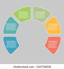 Infographic design illustration template. Can be used for many purposes. Business concept EPS Vector