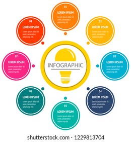 Infographic Design Lightbulb
