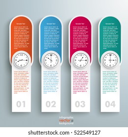 Infographic design on the gray background. Eps 10 vector file.