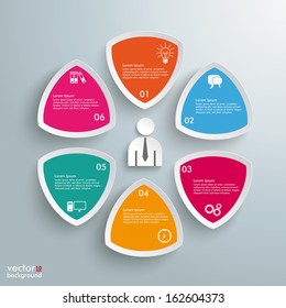 Infographic design on the grey background. Eps 10 vector file.