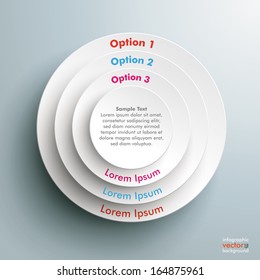 Infographic design on the grey background. Eps 10 vector file.