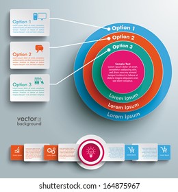 Infographic design on the grey background. Eps 10 vector file.