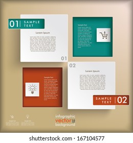 Infographic design on the grey background. Eps 10 vector file.