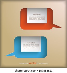 Infographic design on the grey background. Eps 10 vector file.
