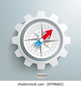 Infographic design on the grey background. Eps 10 vector file.