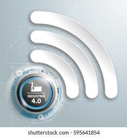 Infographic design on the grey background. Eps 10 vector file.