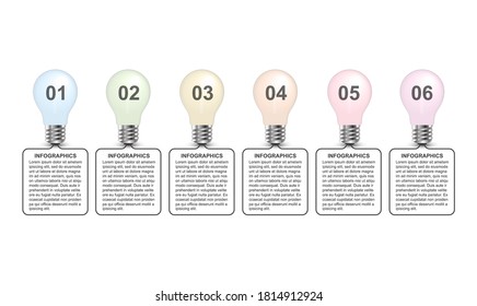 Infographic design organization chart template. Vector illustration. 