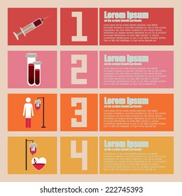 Infographic design over beige background, vector illustration