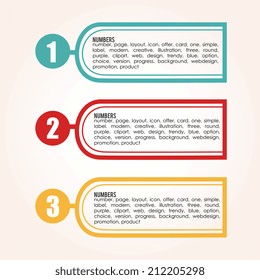 Infographic design over white background, vector illustration