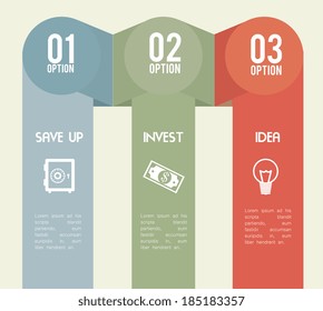 Infographic design over yellow background, vector illustration
