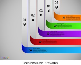 Infographic design template 