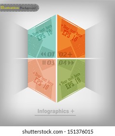 Infographic design template 